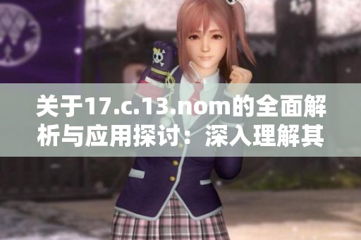 关于17.c.13.nom的全面解析与应用探讨：深入理解其在相关领域的重要性与影响