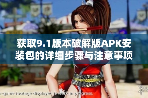 获取9.1版本破解版APK安装包的详细步骤与注意事项指南