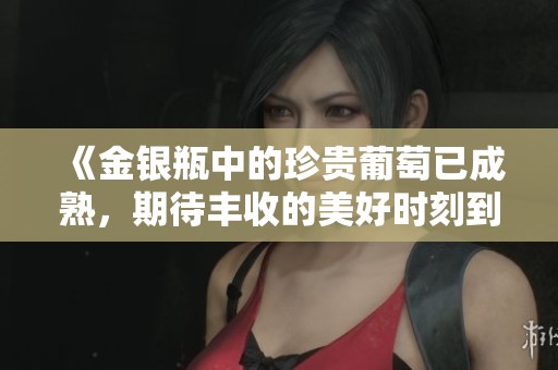 《金银瓶中的珍贵葡萄已成熟，期待丰收的美好时刻到来》