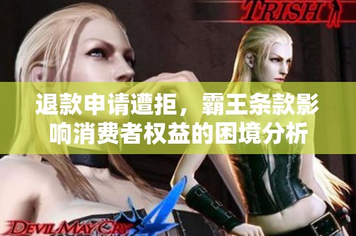 退款申请遭拒，霸王条款影响消费者权益的困境分析
