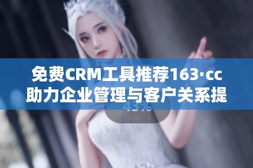 免费CRM工具推荐163·cc助力企业管理与客户关系提升
