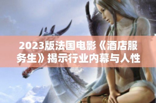 2023版法国电影《酒店服务生》揭示行业内幕与人性光辉的故事