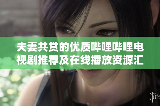 夫妻共赏的优质哔哩哔哩电视剧推荐及在线播放资源汇总