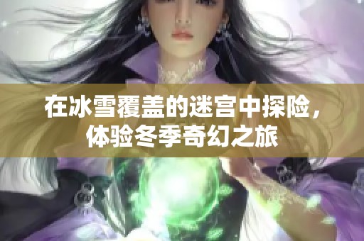 在冰雪覆盖的迷宫中探险，体验冬季奇幻之旅