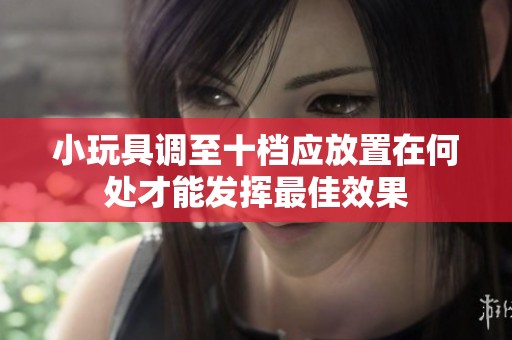 小玩具调至十档应放置在何处才能发挥最佳效果