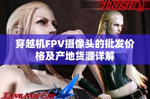 穿越机FPV摄像头的批发价格及产地货源详解