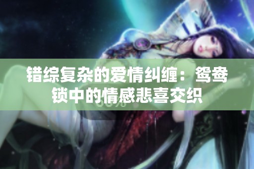 错综复杂的爱情纠缠：鸳鸯锁中的情感悲喜交织