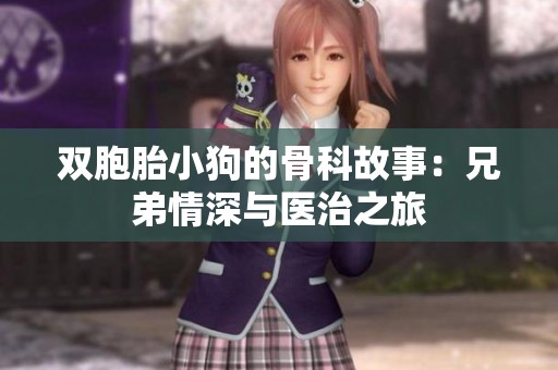 双胞胎小狗的骨科故事：兄弟情深与医治之旅